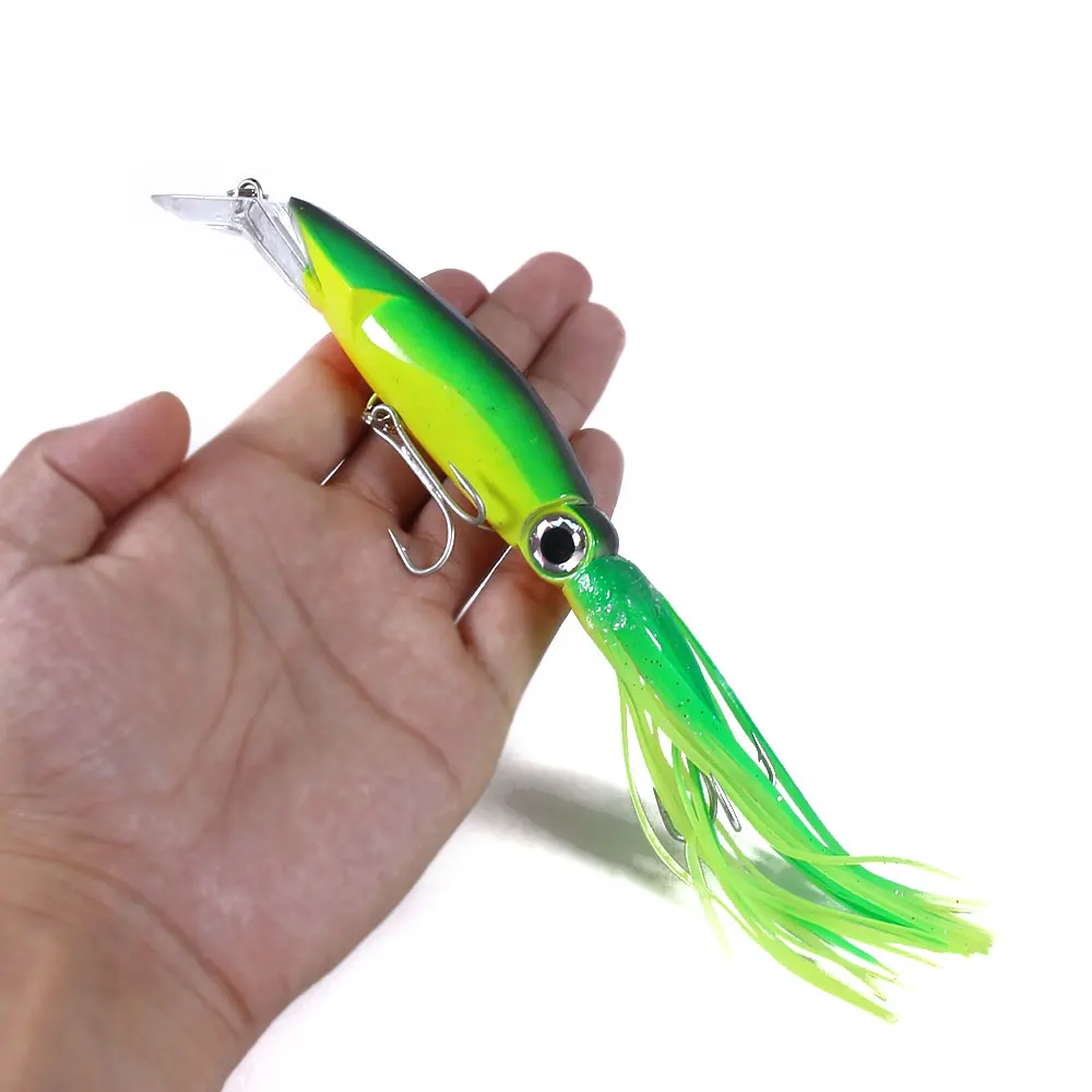 14 cm -40 g Fishing Bait Plastic Octopus Trolling ABS Pencil Lure - view 13