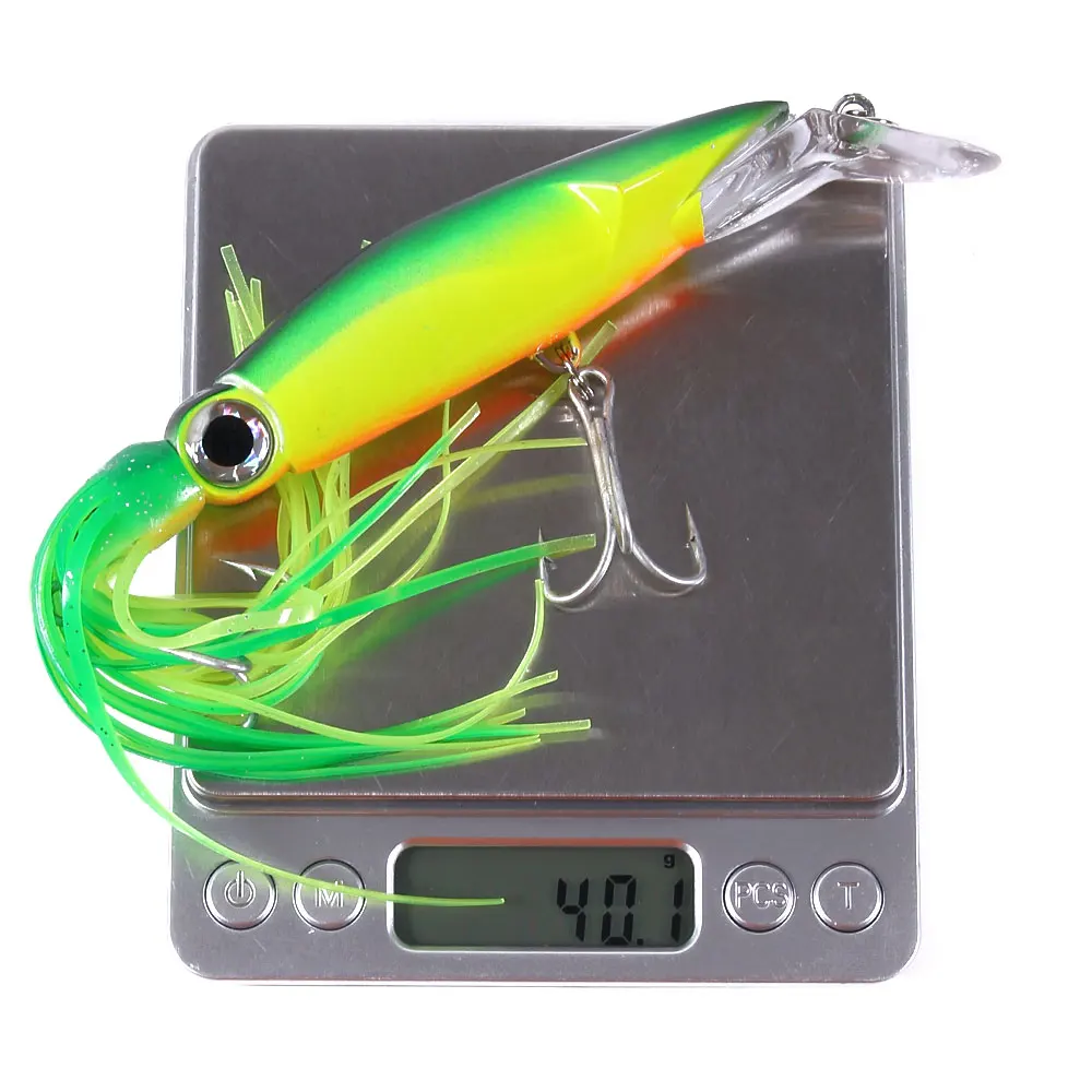 14 cm -40 g Fishing Bait Plastic Octopus Trolling ABS Pencil Lure - view 17