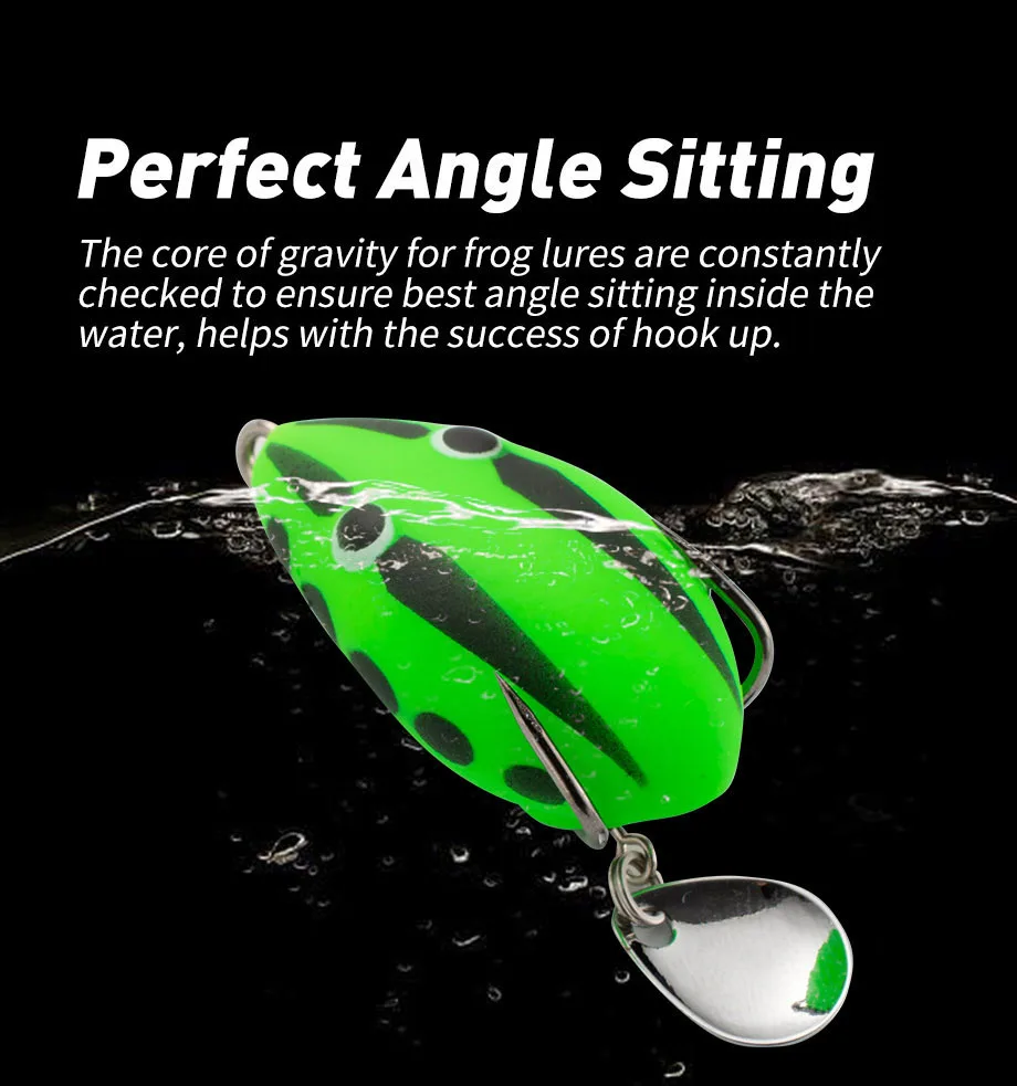 Frog Fishing Bait 40 mm 5.5 g Spoon ABS Pencil Lure - view 16