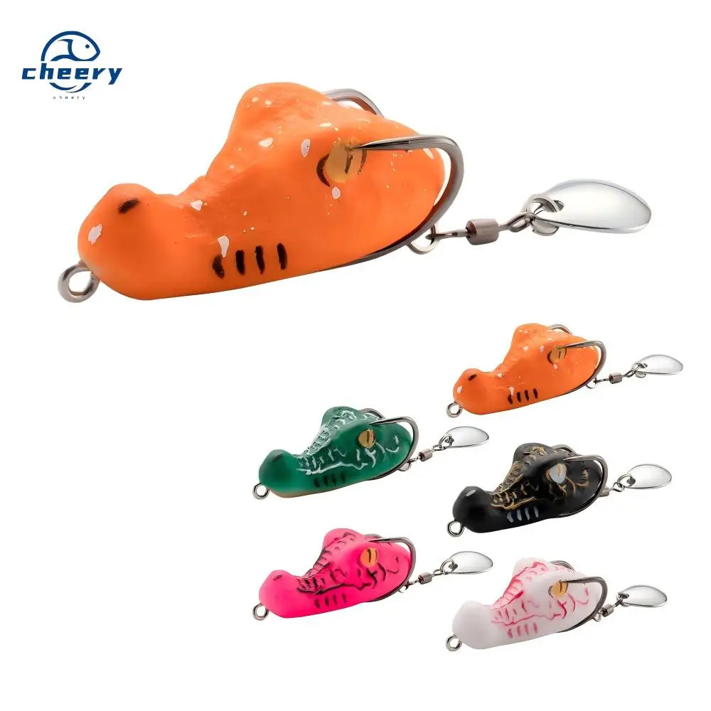 CHEERY 4cm 6.5g 5 Frog Lure Fishing Bait