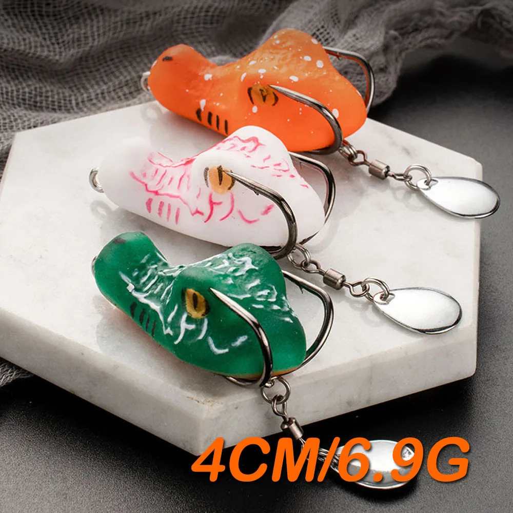 CHEERY 4cm 6.5g 5 Frog Lure Fishing Bait ABS Pencil Lure - view 2