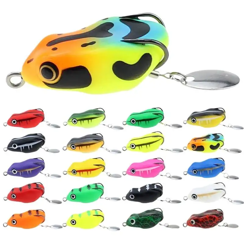 Fishing Bait 20 Colour, , PVC Frog, for Saltwater Fish Bass 8.5 g ABS Pencil Lure - view 9