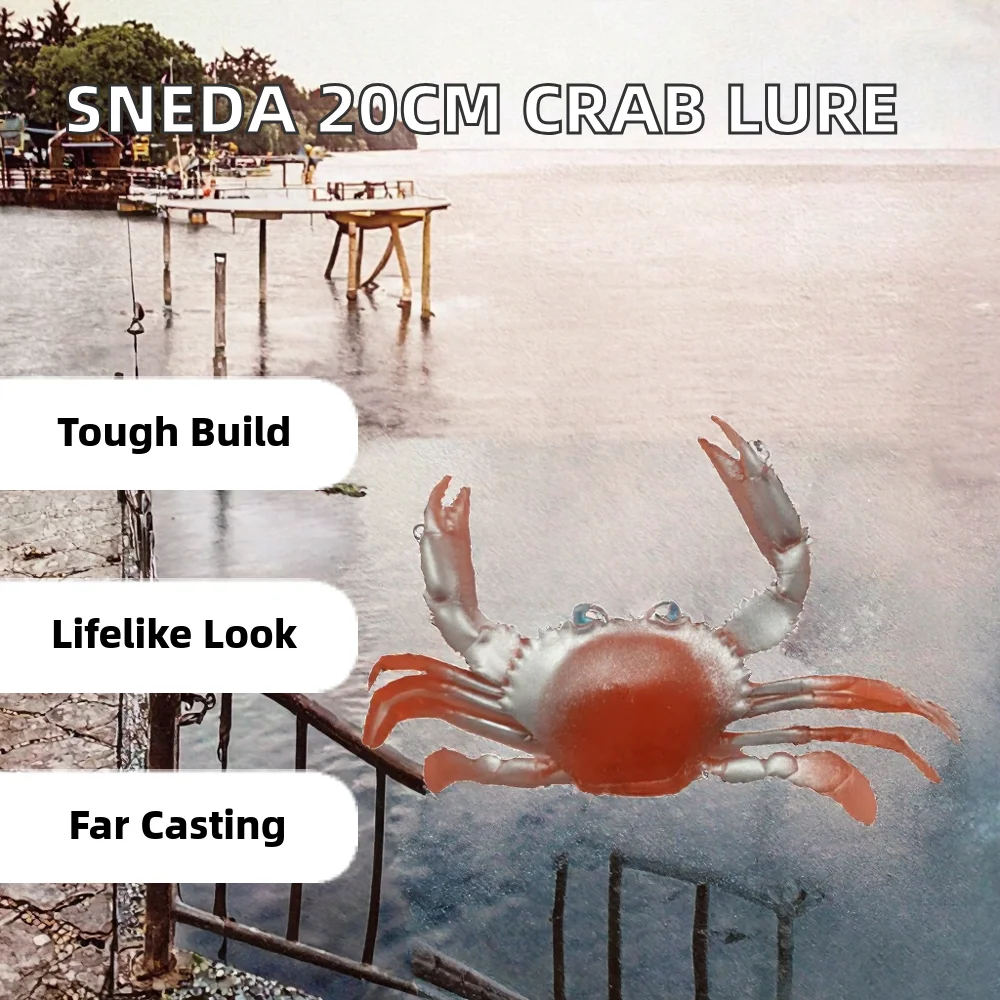 SNEDA 20 cm 78 g Soft Plastic Fishing Bait for Saltwater Fish ABS Pencil Lure - view 5