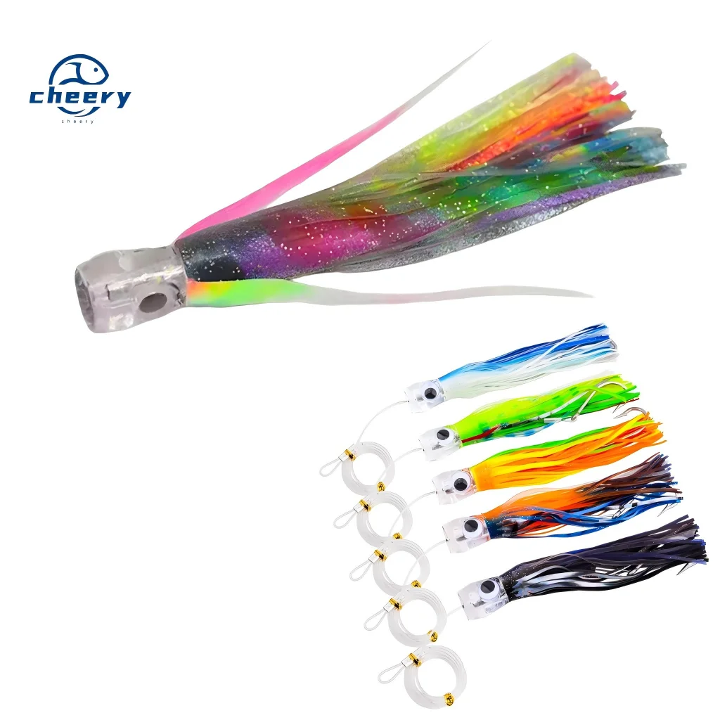 CHEERY 7.5 9 Trolling Squid Fishing Bait, for Tuna 、 Marlin 、