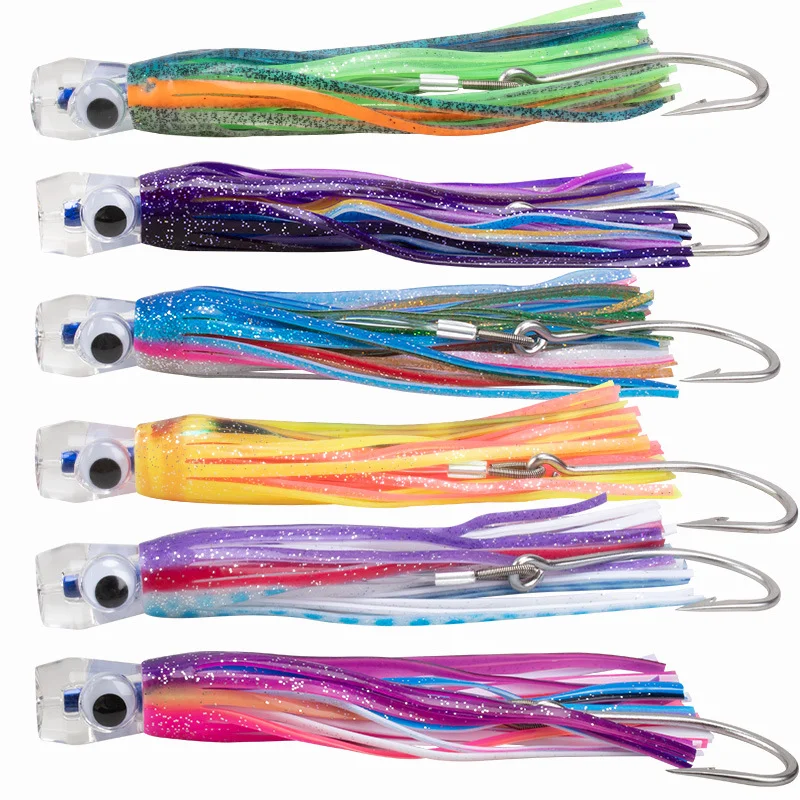 10 5 Inches 170g High Quality 10.5 170 g Tuna Wahoo Trolling Boat Soft Lure