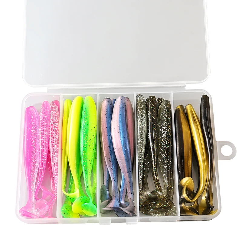 25 50 100 6 cm 7 cm 9.5 cm Set Lead 10 Paddle Tail Soft Lure ABS Pencil Lure - view 13