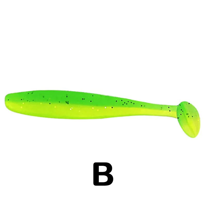 100 Soft Swimbait 6 cm 7 cm Paddle Tail Fishing Bait Lure ABS Pencil Lure - view 10
