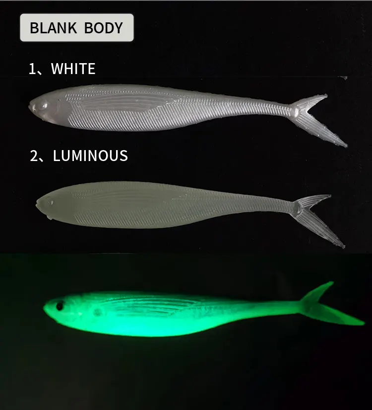 CHEERY 3D Silicone Soft Lure Fishing Bait, for River ABS Pencil Lure - view 10