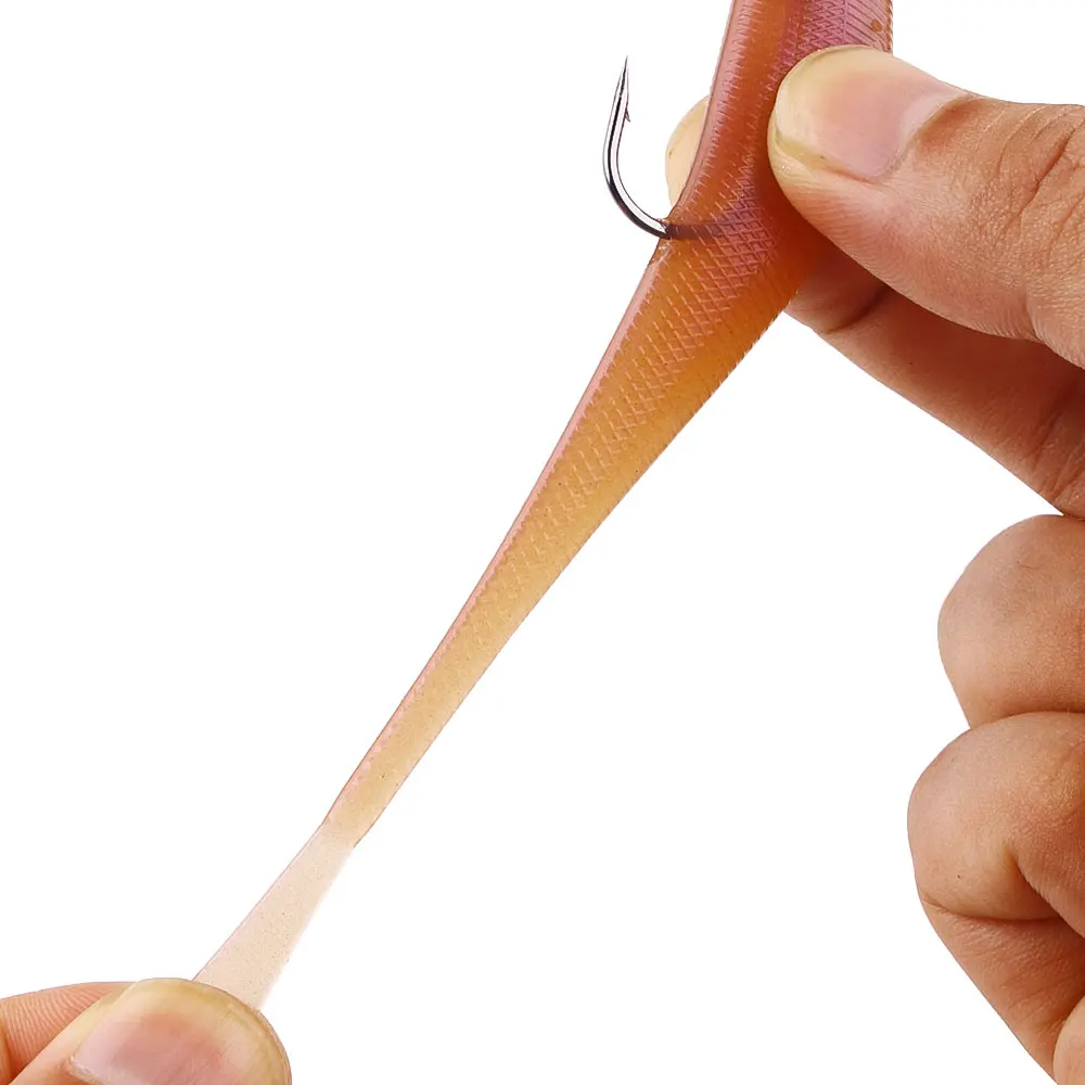 Soft Lure 6g 12g Rubber Pesca Bass Paddle Tail ABS Pencil Lure - view 11