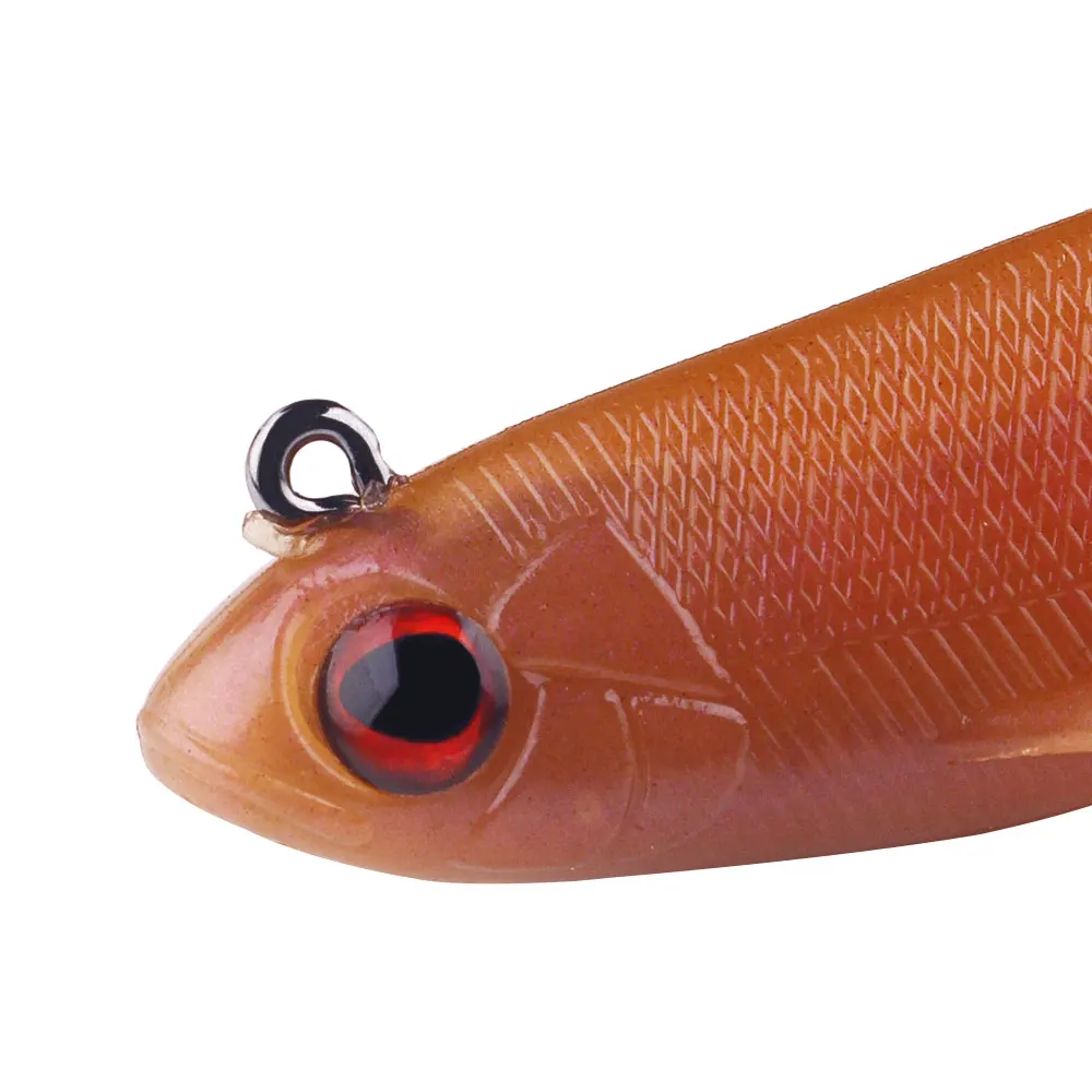 Soft Lure 6g 12g Rubber Pesca Bass Paddle Tail ABS Pencil Lure - view 12