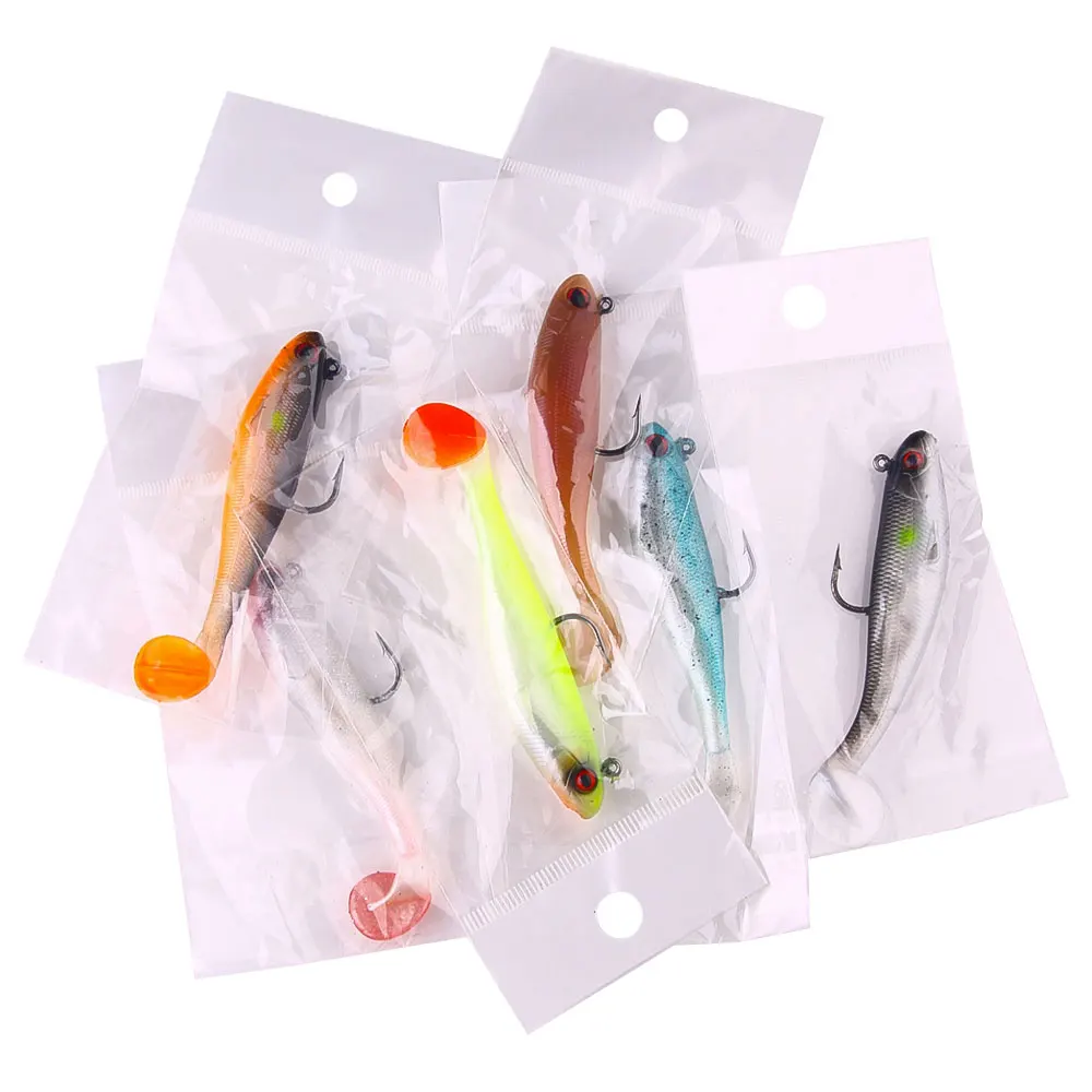 Soft Lure 6g 12g Rubber Pesca Bass Paddle Tail ABS Pencil Lure - view 13