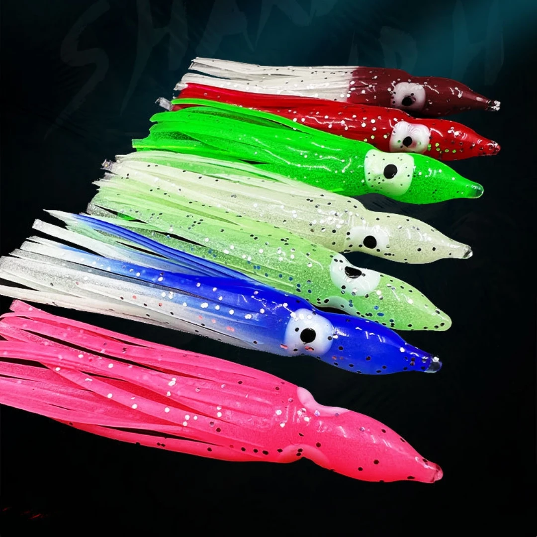 CHEERY NEW 4cm 24cm Luminous Fishing 4cm-24cm Squid Octopus Soft Lure ABS Pencil Lure - view 2
