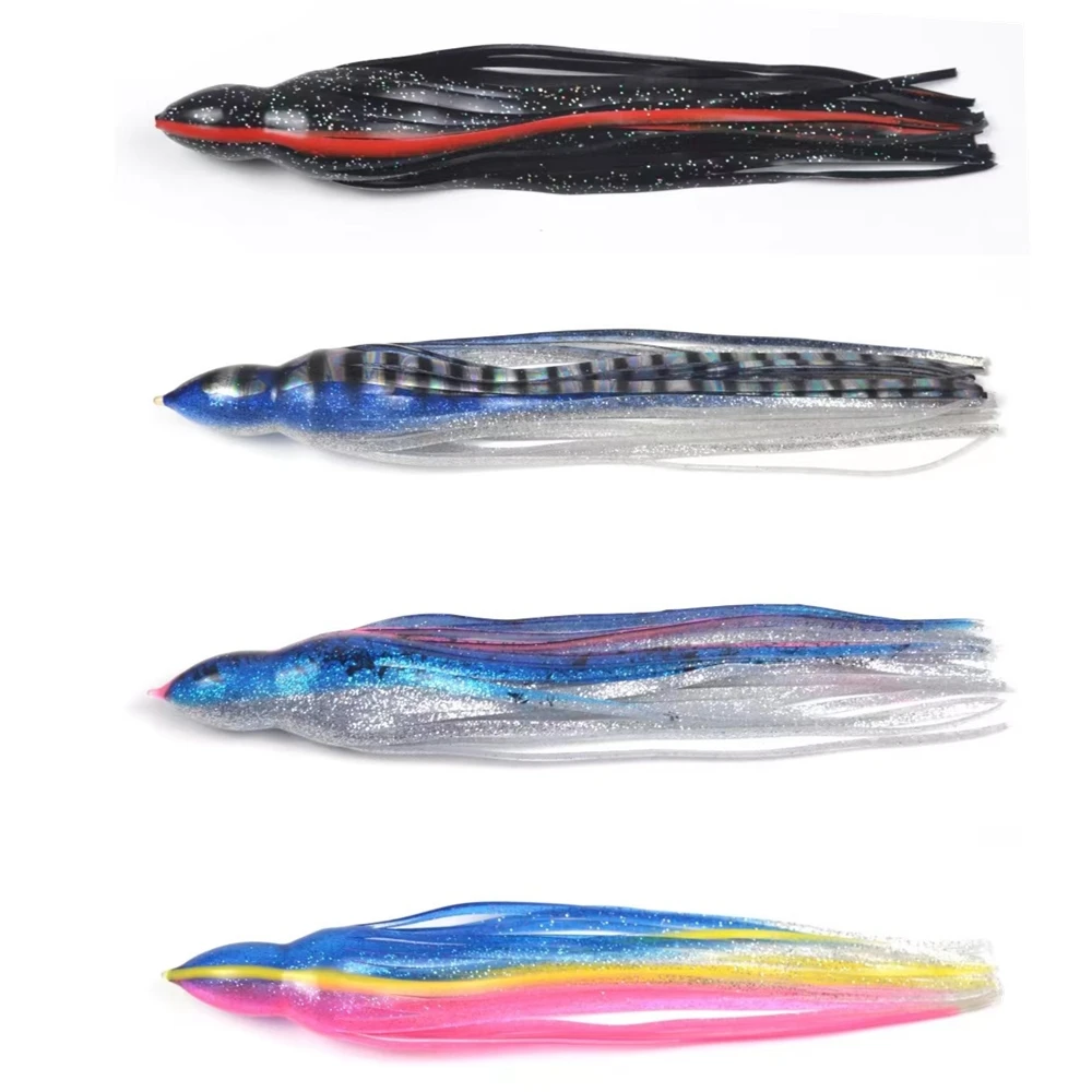 Cheery UV Plastic Sea Fishing Trolling Squid Octopus Bait Rubber ABS Pencil Lure - view 13