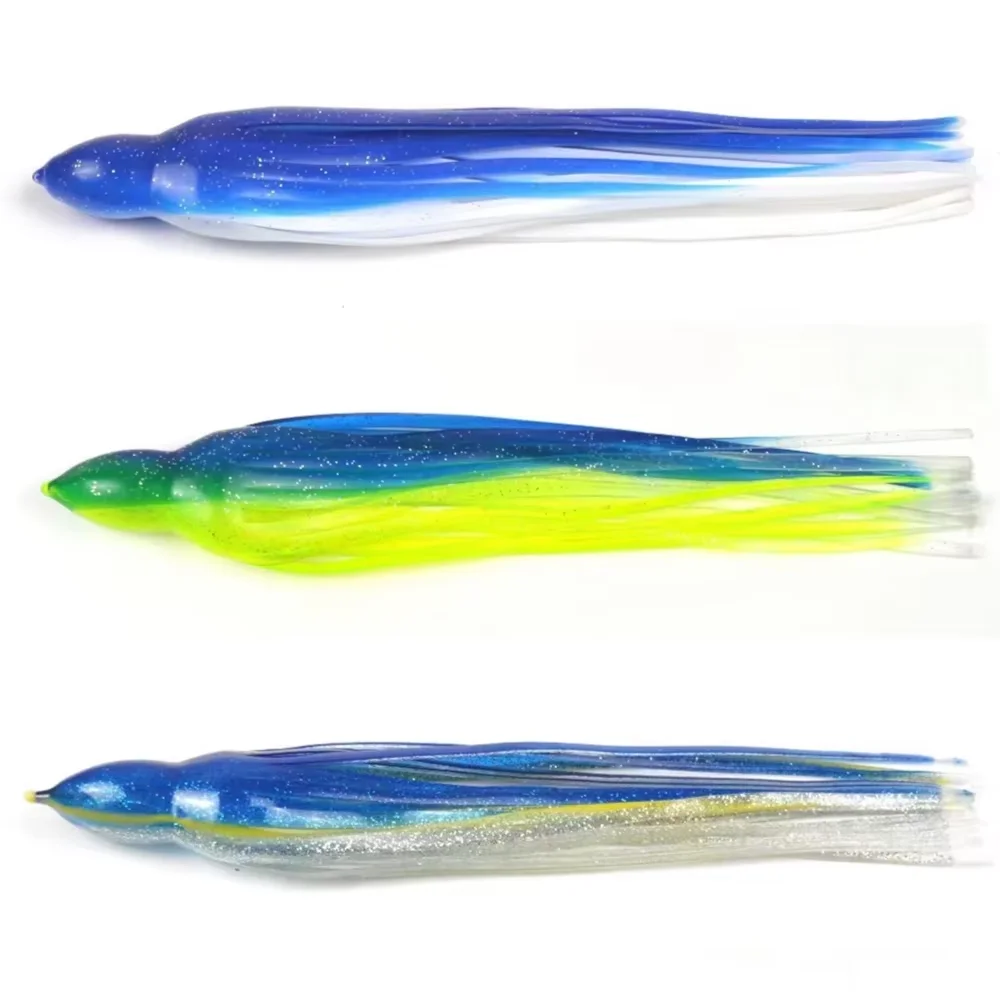 Cheery UV Plastic Sea Fishing Trolling Squid Octopus Bait Rubber ABS Pencil Lure - view 6