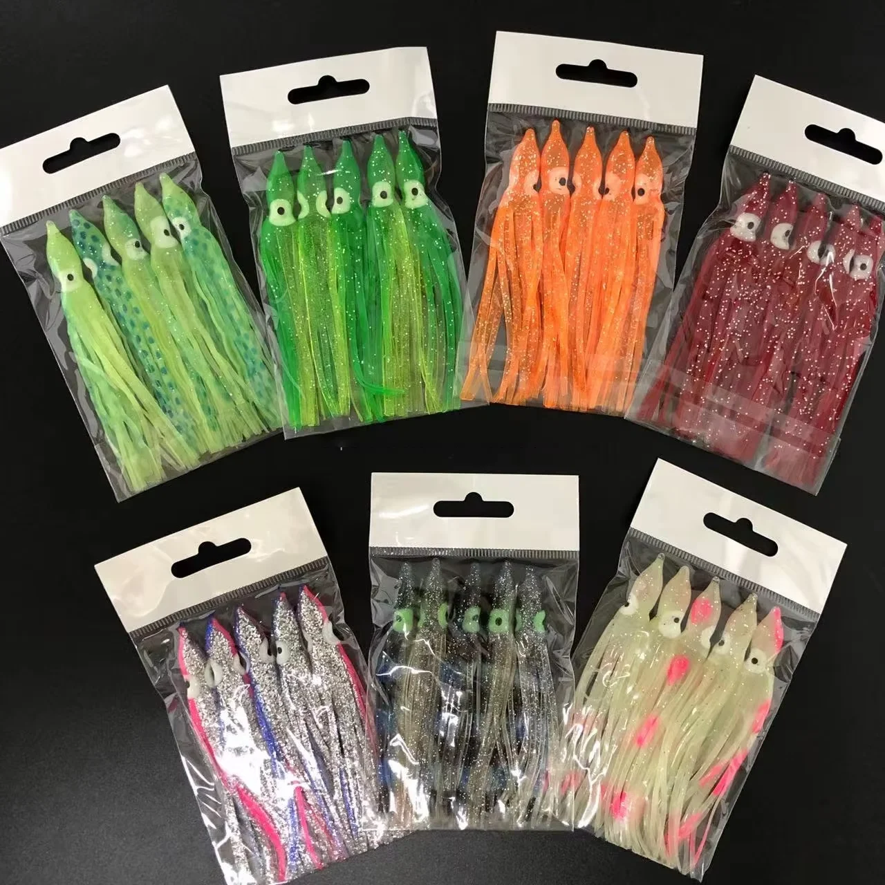 Squid Lure 10cm Octopus Skirt Rubber ABS Pencil Lure - view 8