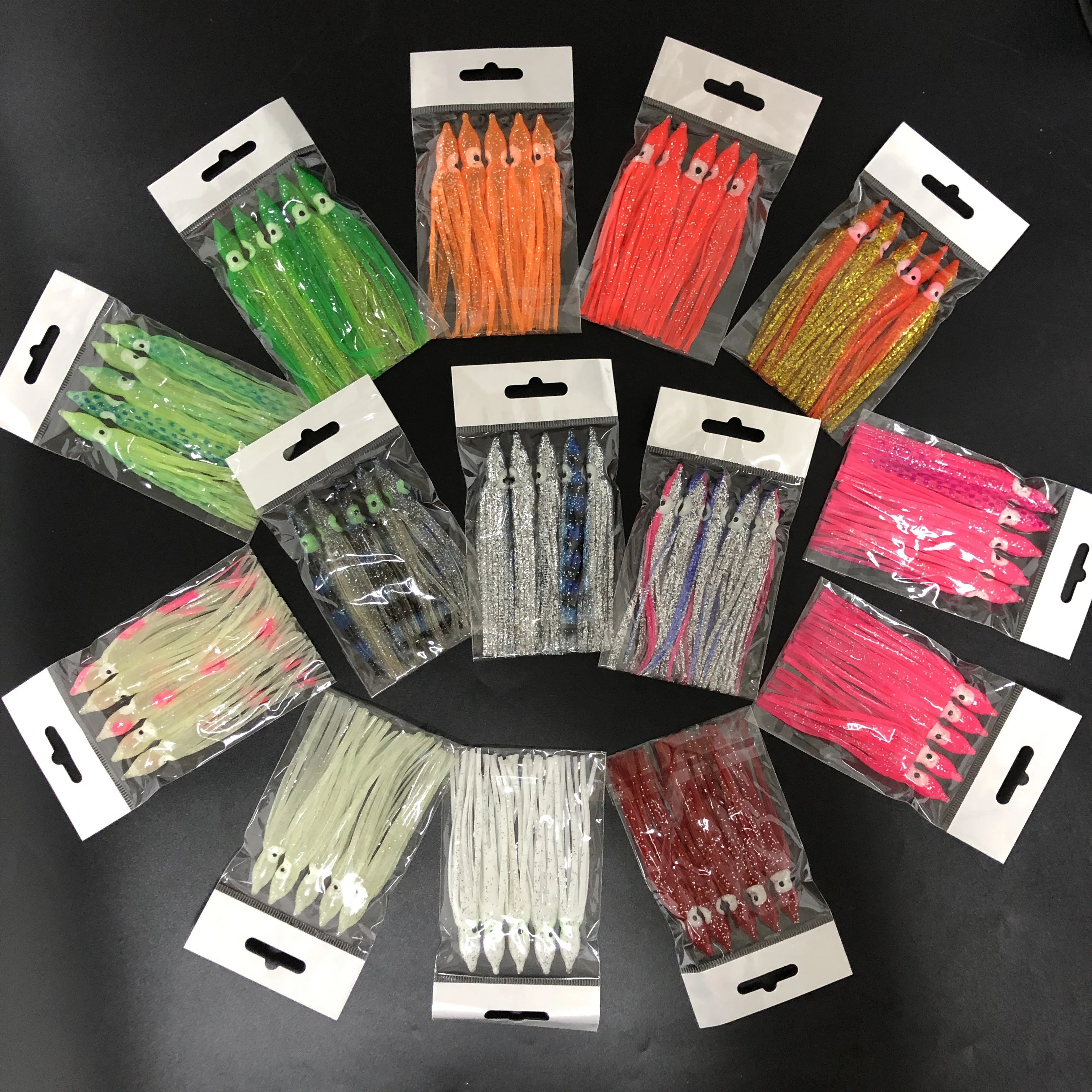 Squid Lure 10cm Octopus Skirt Rubber ABS Pencil Lure - view 9