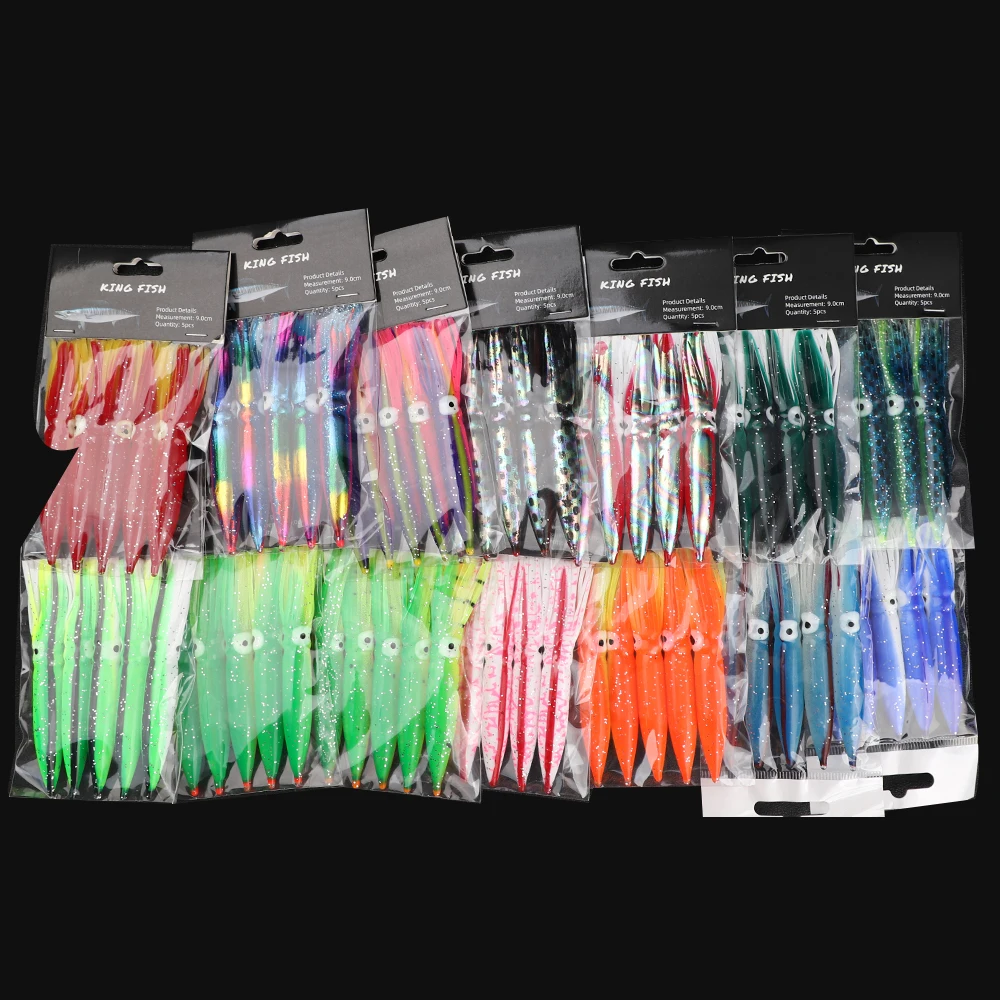 CHEERY Squid Fishing Bait 9/7.5cm Luminous Octopus Trolling XX-113 ABS Pencil Lure - view 9