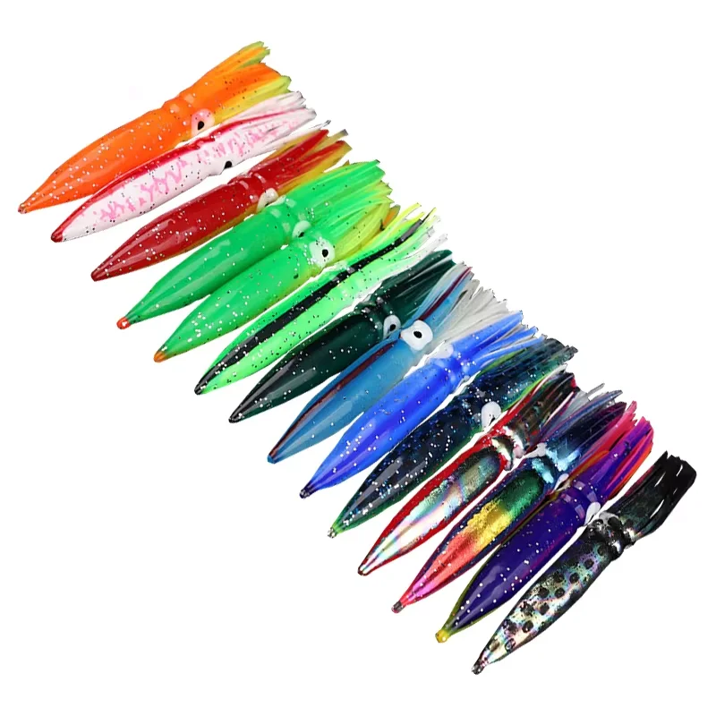 CHEERY Squid Fishing Bait 9/7.5cm Luminous Octopus Trolling XX-113 ABS Pencil Lure - view 10