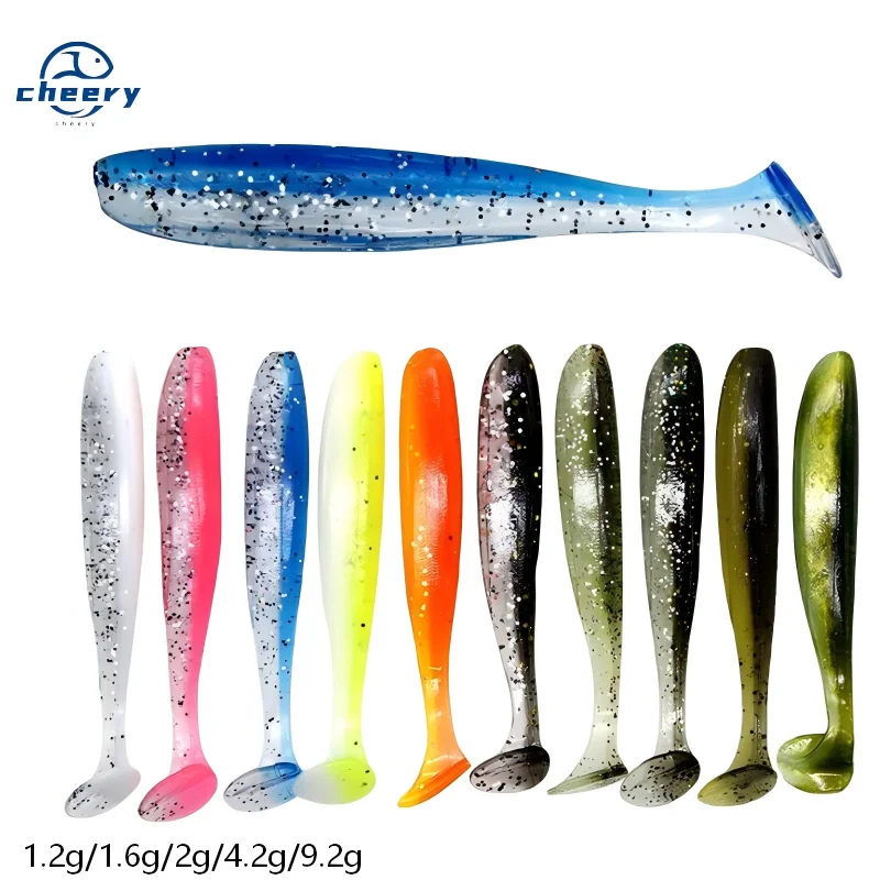 High Quality Fishing 2 5 3 2.5 “3.5” Plastic 5/7/9/12 cm Soft Lure