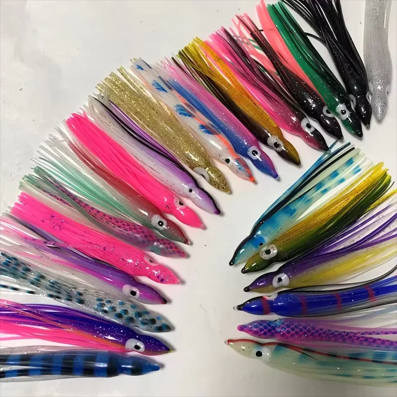 CHEERY 2-16 Saltwater Trolling Squid Octopus Silicone Soft Soft Lure ABS Pencil Lure - view 6