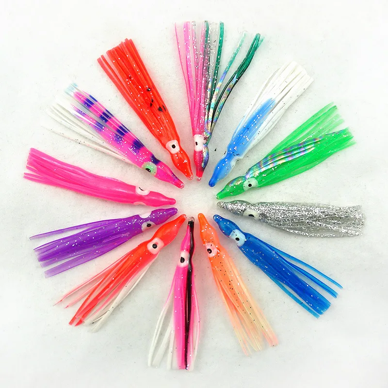 CHEERY 2-16 Saltwater Trolling Squid Octopus Silicone Soft Soft Lure ABS Pencil Lure - view 9