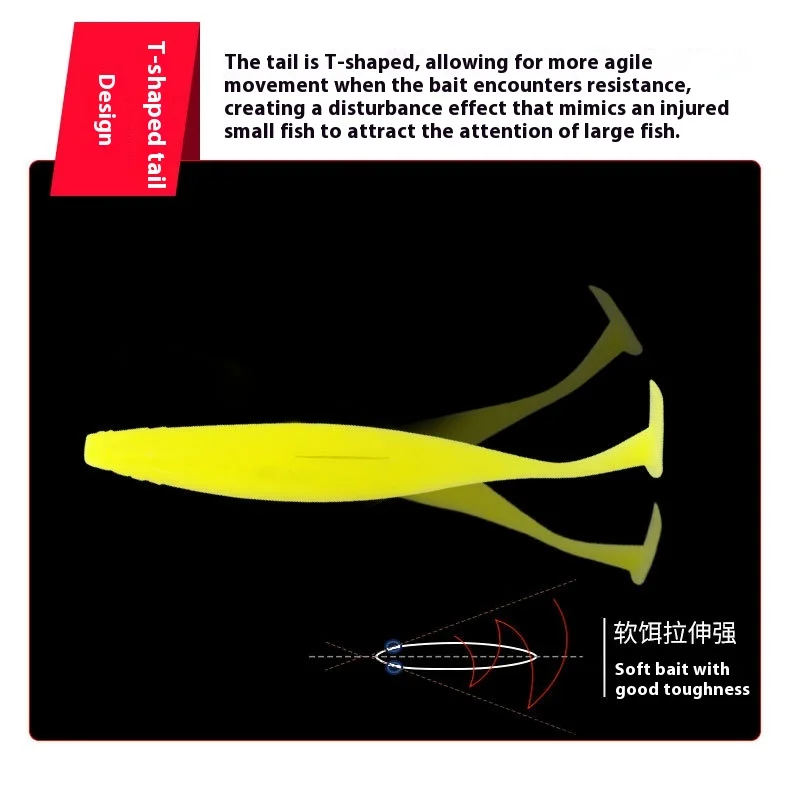 15 cm 22g/12 cm 12g Paddle Tail Saltwater Fish Soft Plastic Lure ABS Pencil Lure - view 10