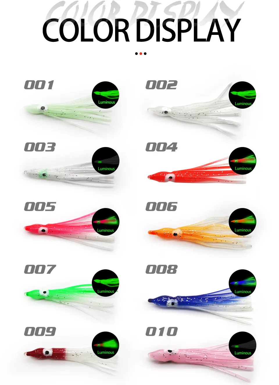 Soft Plastic Trolling Fishing Using Octopus Soft Lure ABS Pencil Lure - view 12
