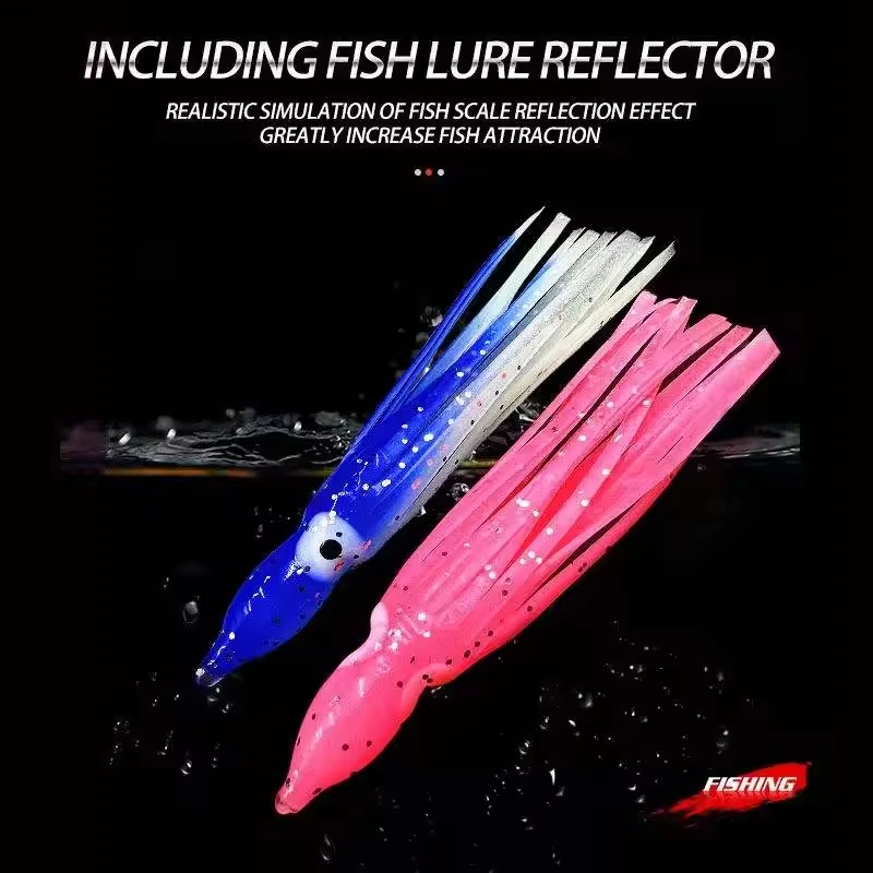 5Cm Squid Skirts Soft Lure Pesca ABS Pencil Lure - view 13