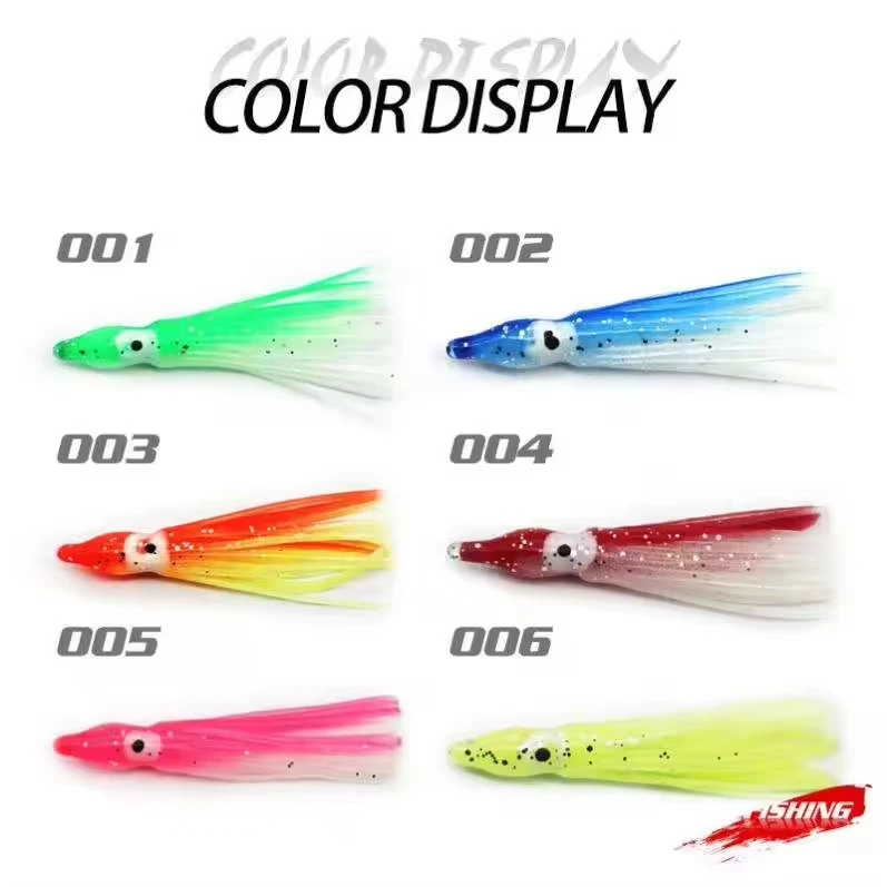 5Cm Squid Skirts Soft Lure Pesca ABS Pencil Lure - view 2