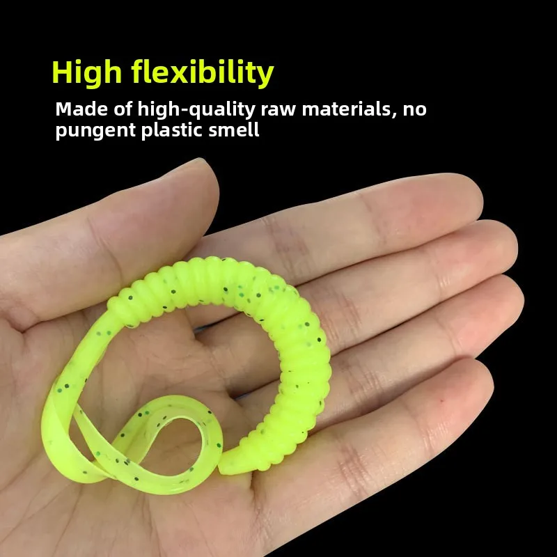 Luminous 9 cm 14 cm Soft Worm Carp Freshwater Bass ABS Pencil Lure - view 3