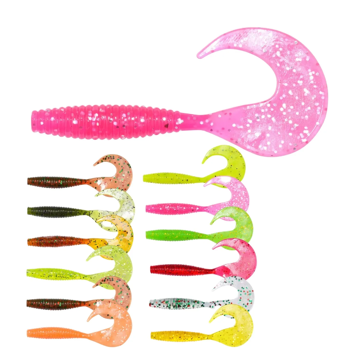 Cheery 7 cm PVC Shrimp Fishing Bait, Marlin