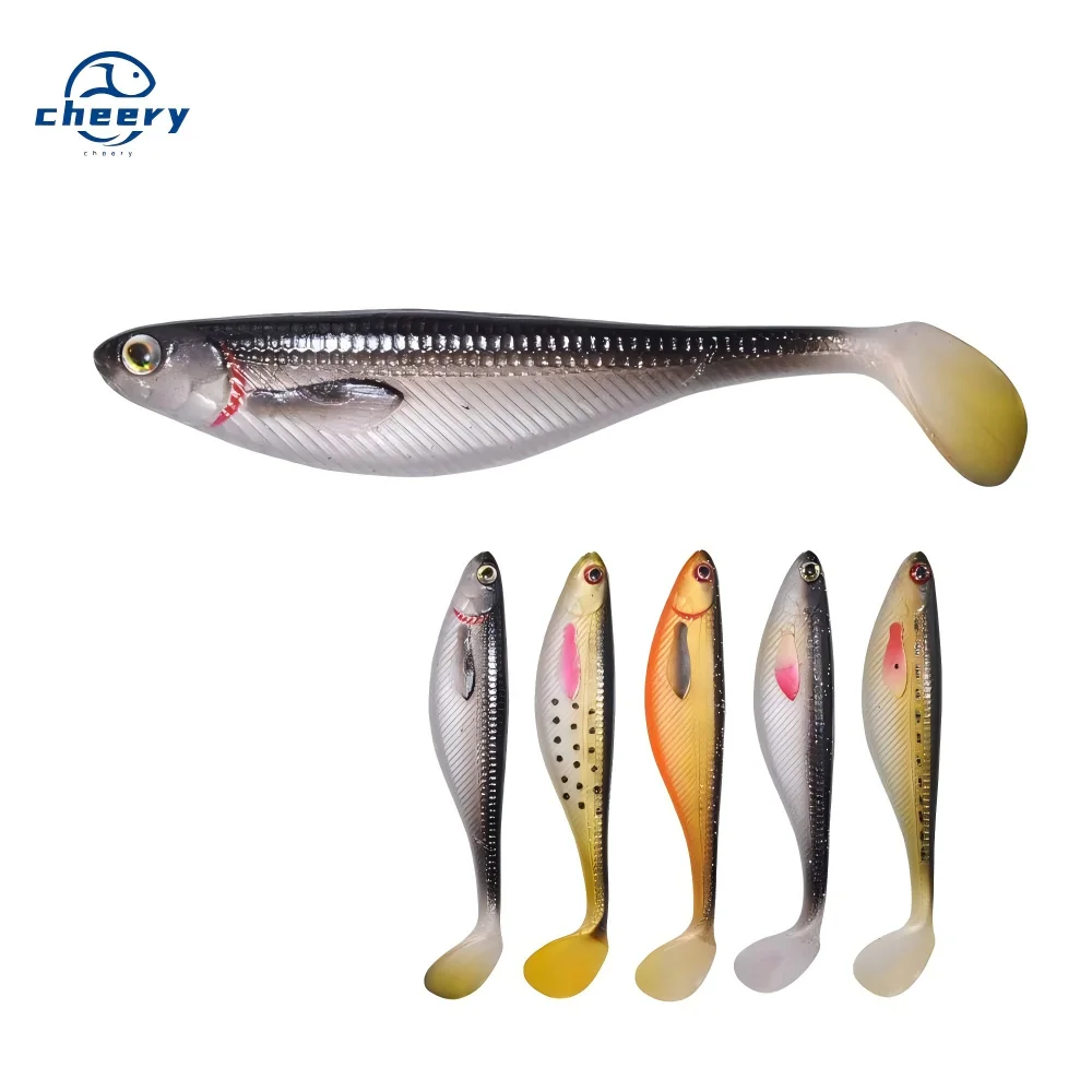 Cheery 100 mm 6g Soft Swimbait Colour 3pcs