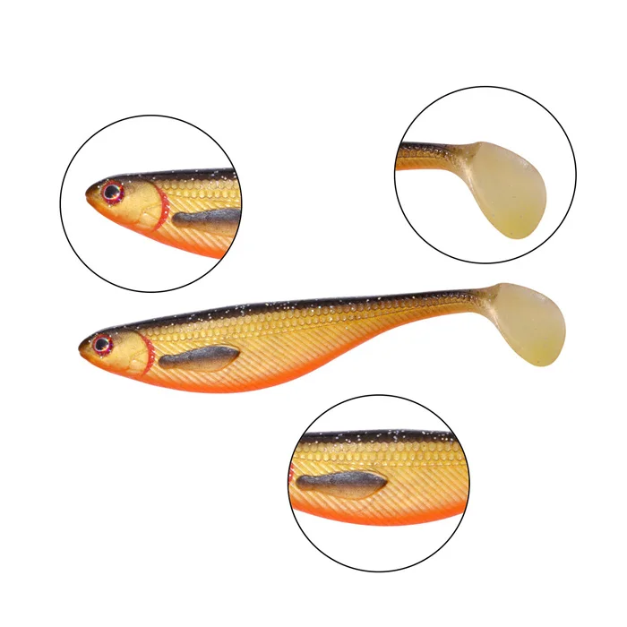 Cheery 100 mm 6g Soft Swimbait Colour 3pcs ABS Pencil Lure - view 7