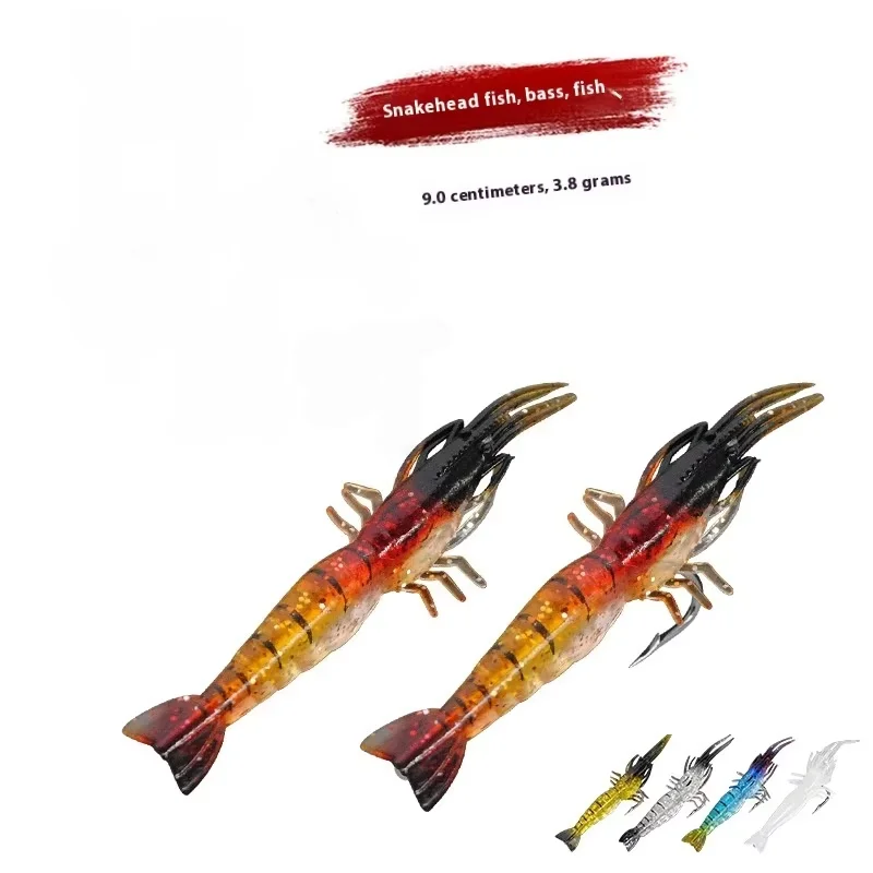 CHEERY 9 cm 3.8 g Soft Lure Shrimp / Fishing Carp Plastic Bait, ABS Pencil Lure - view 17