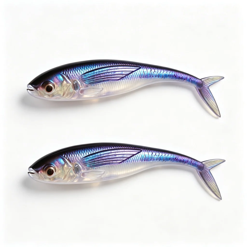 CHEERY 3D Silicone Soft Lure Fishing Bait, for River ABS Pencil Lure - view 5