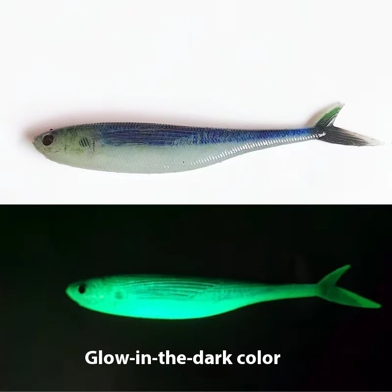3D PVC Material Soft Lure Artificial Fishing Bait Plastic ABS Pencil Lure - view 10
