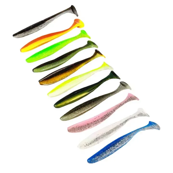 CHEERY 2.1G1CM Soft Paddle Tail Lure Artificial Fishing Bait ABS Pencil Lure - view 3