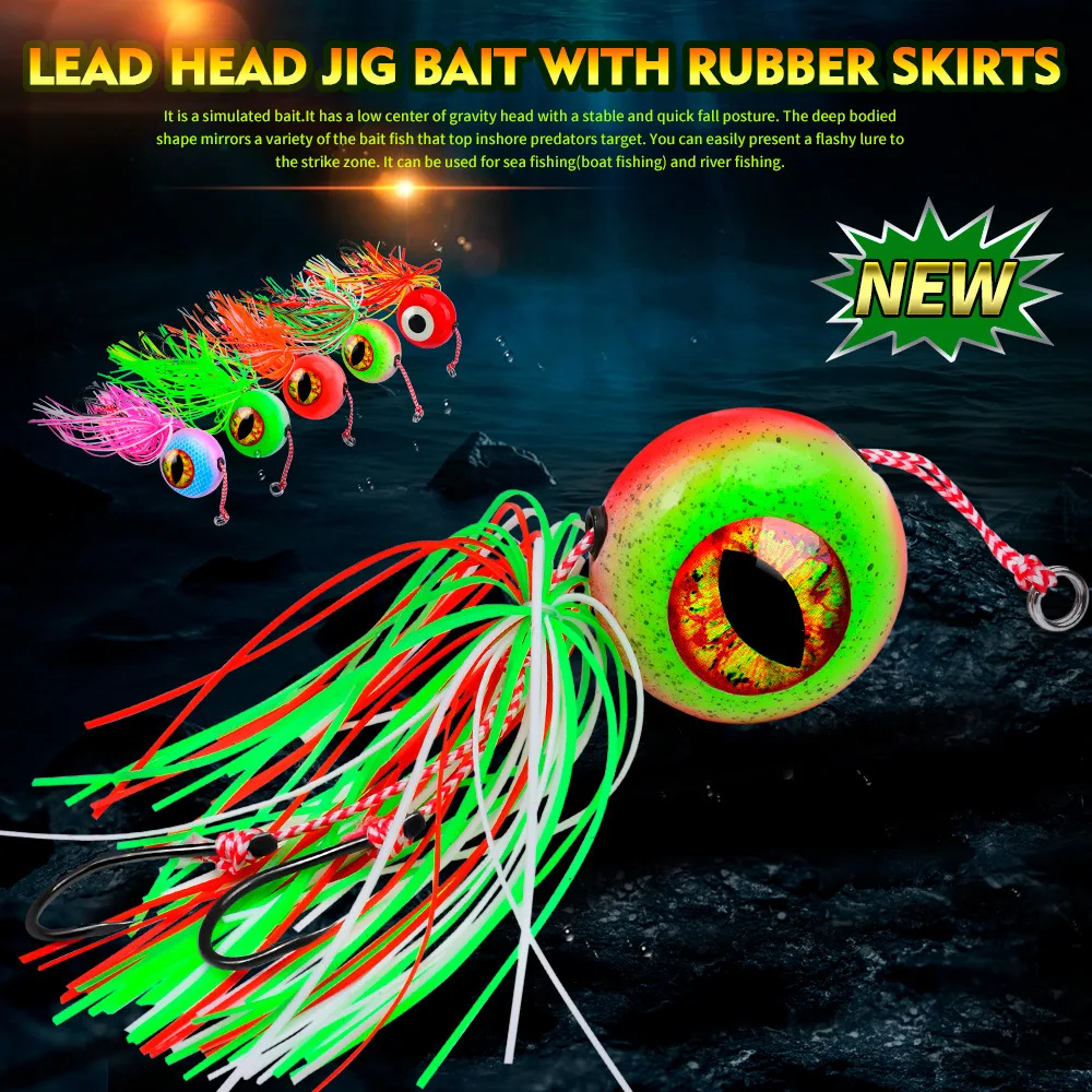 Metal Sea Fishing Set, Lead Jig, Freshwater ABS Pencil Lure - view 8