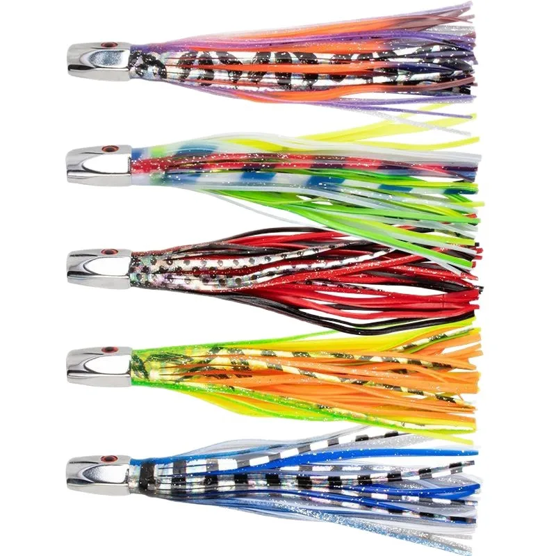 CHEERY Soft Fishing Bait Saltwater Octopus Metal Trolling Marlin ABS Pencil Lure - view 7