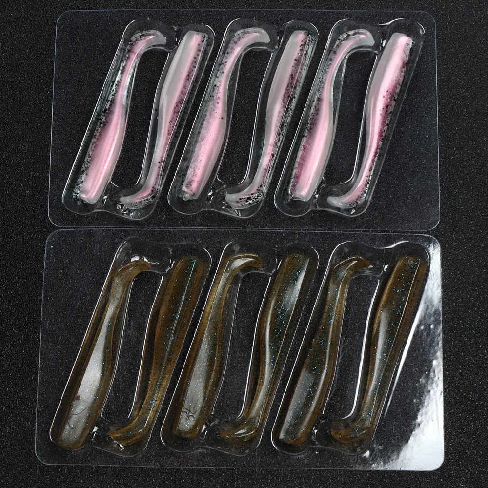 Cheery 70mm 2.3g Soft Fishing Bait Paddle Tail Plastic ABS Pencil Lure - view 5