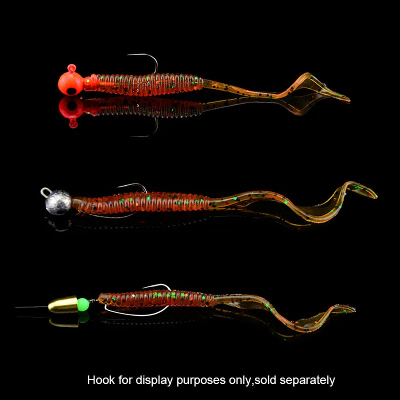 9.5 cm Silicone PVC Fishing Bait Saltwater Fish Soft Plastic Lure ABS Pencil Lure - view 10