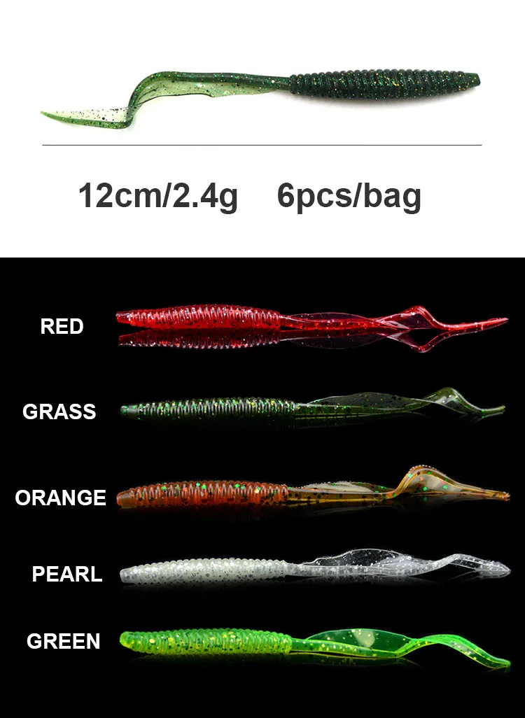9.5 cm Silicone PVC Fishing Bait Saltwater Fish Soft Plastic Lure ABS Pencil Lure - view 1