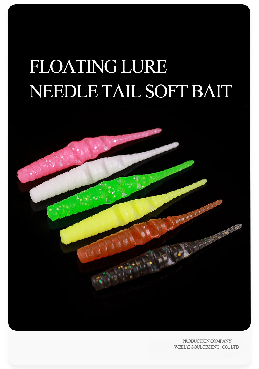 20 0.25 g 4 cm Fishing Bait Soft Swimbait for ABS Pencil Lure - detail 10