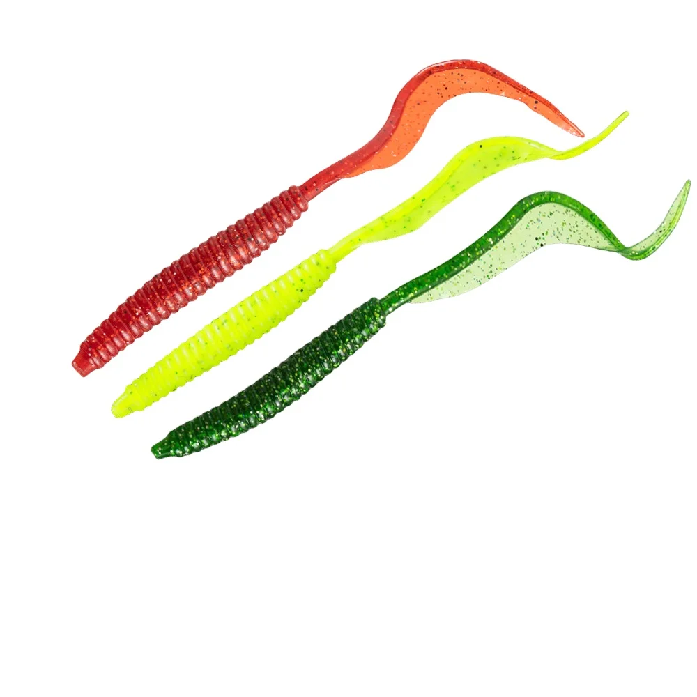 14 cm 6.7 g Soft Worm Freshwater River