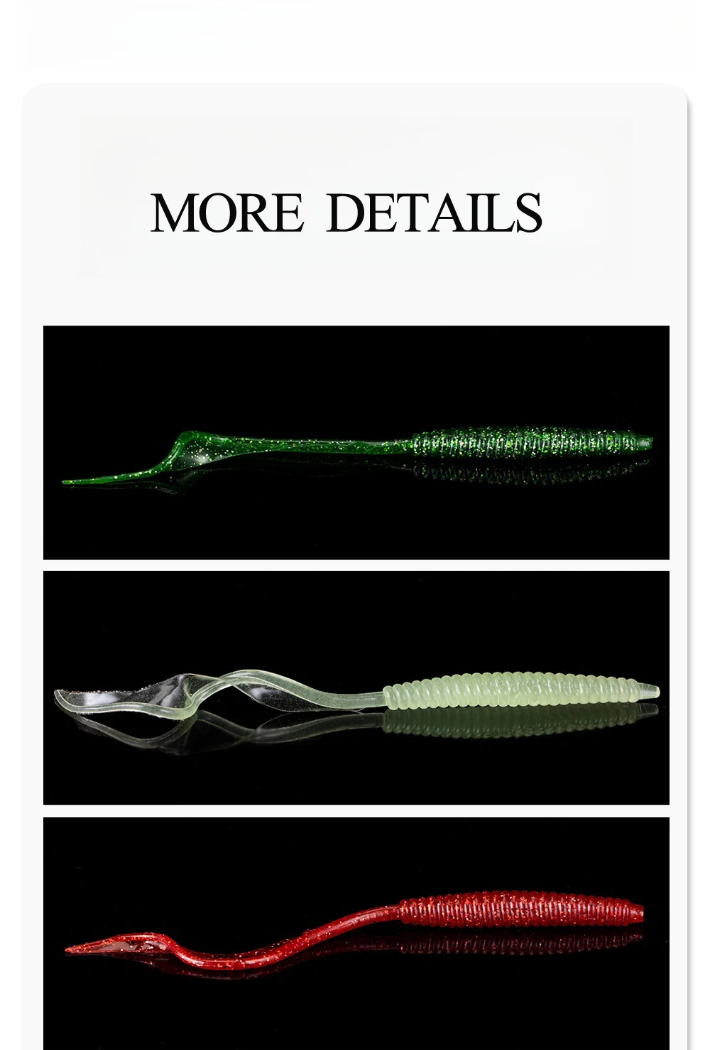 14 cm 6.7 g Soft Worm Freshwater River ABS Pencil Lure - view 2
