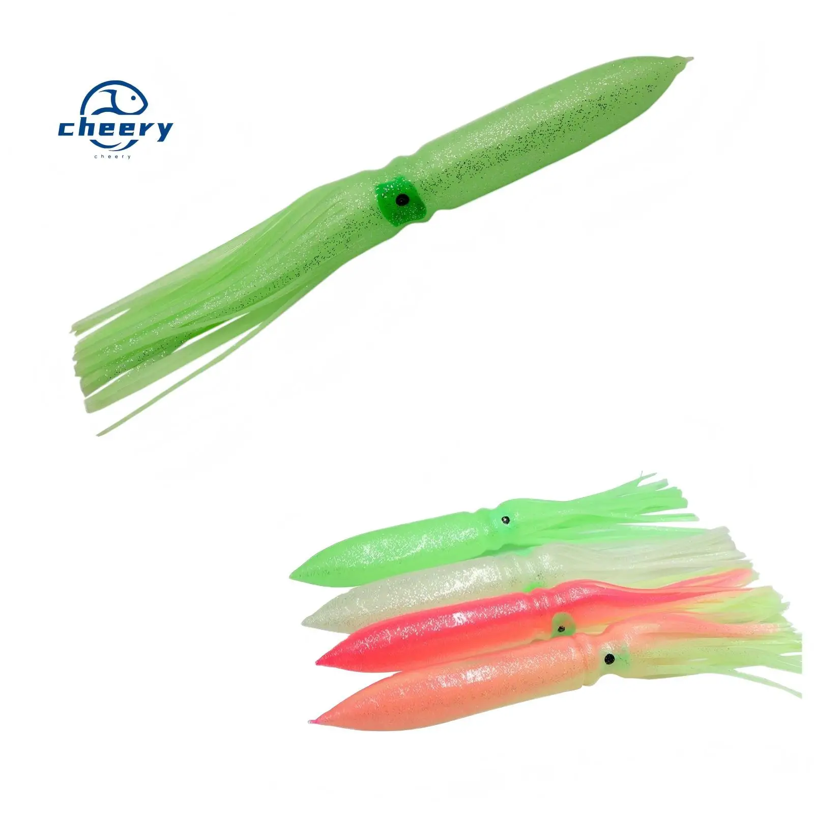 CHEERY 30 cm Squid Fishing Bait Soft Plastic