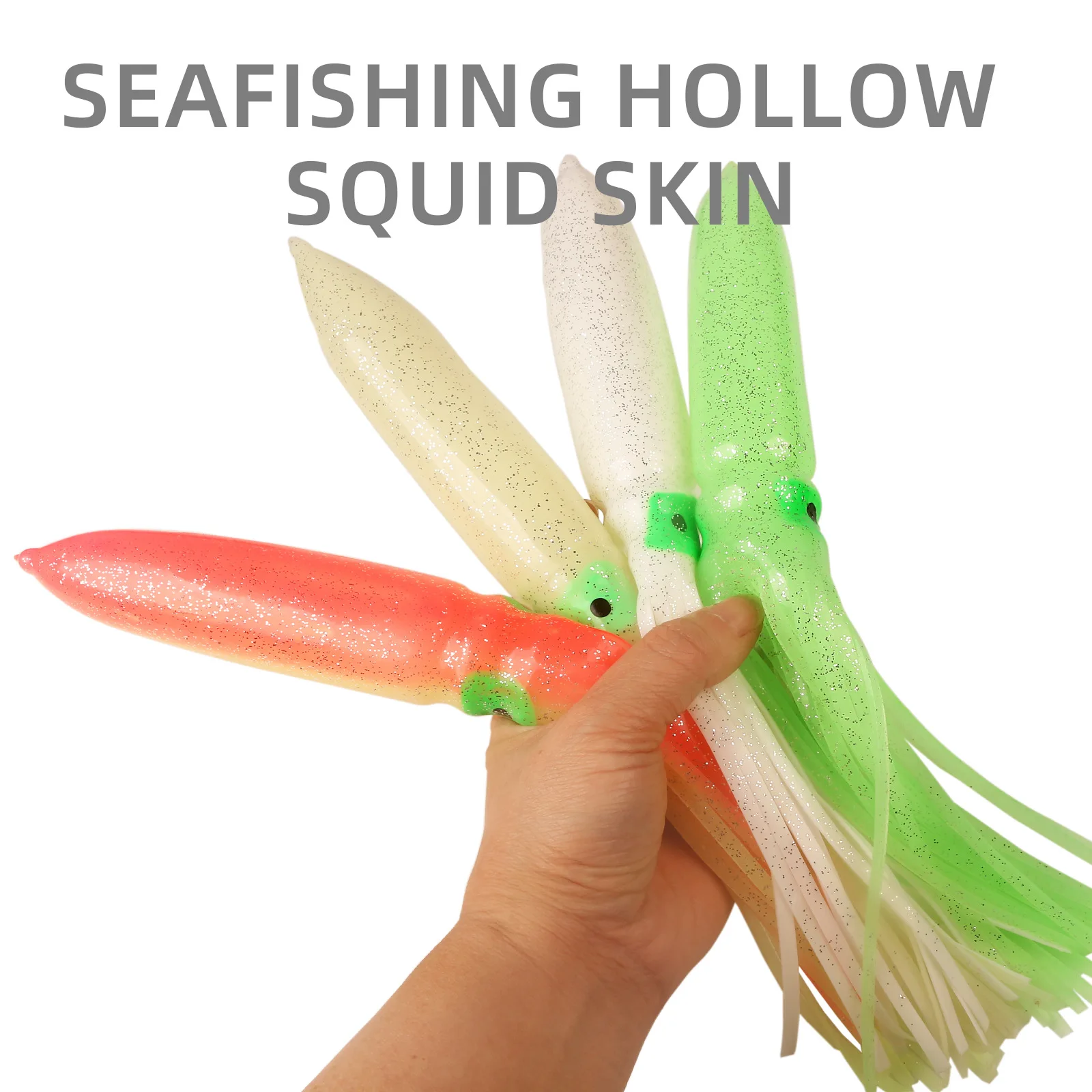 CHEERY 30 cm Squid Fishing Bait Soft Plastic ABS Pencil Lure - view 6