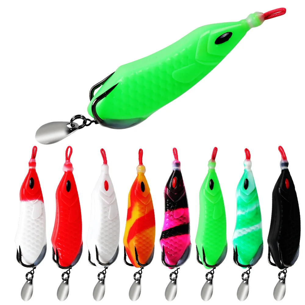 Carp Bass Trout 10g/16g Frog Soft Plastic Lure
