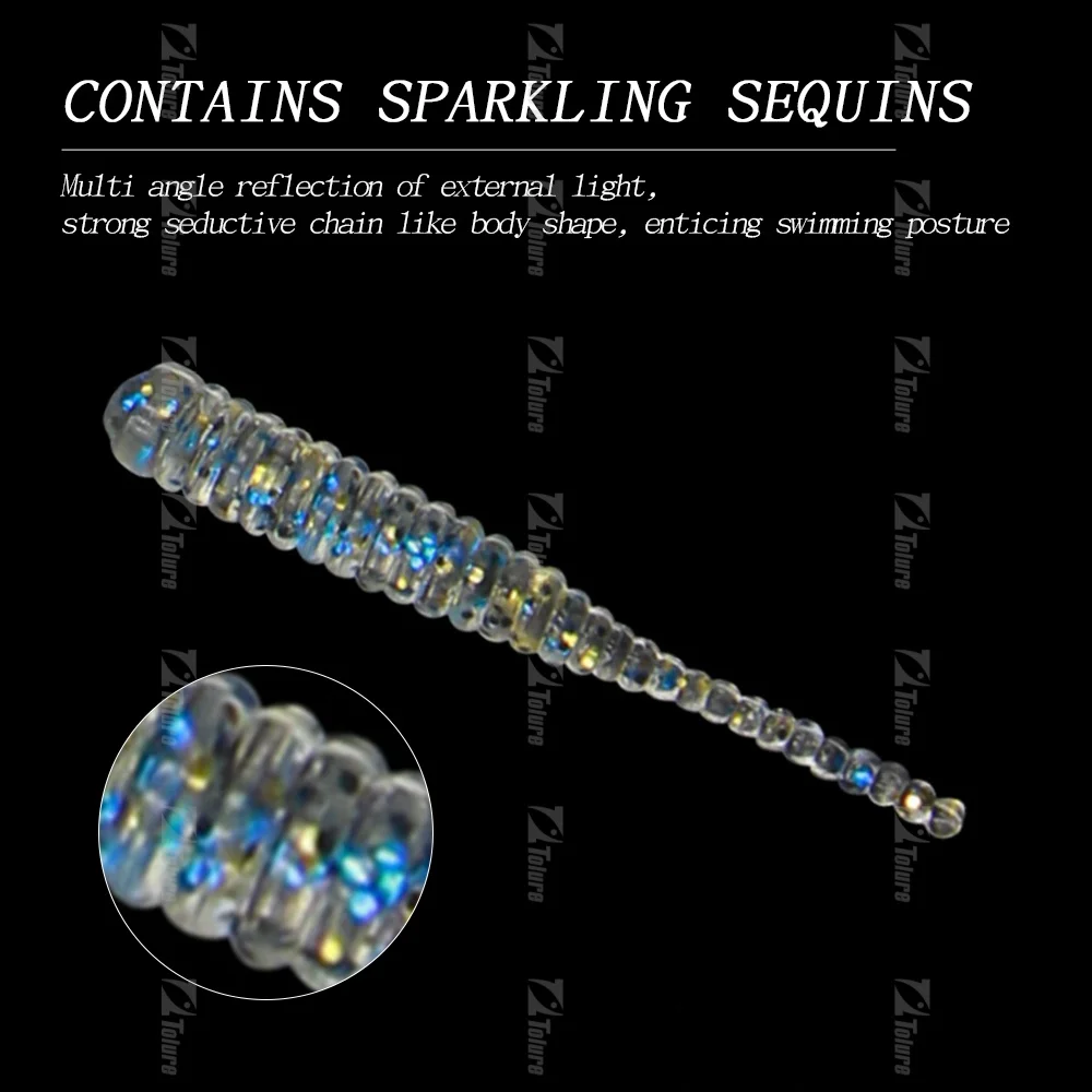 Soft Lure 38 mm 0.3 g 10 / 10 PVC Fishing Bait, for Saltwater ABS Pencil Lure - view 15