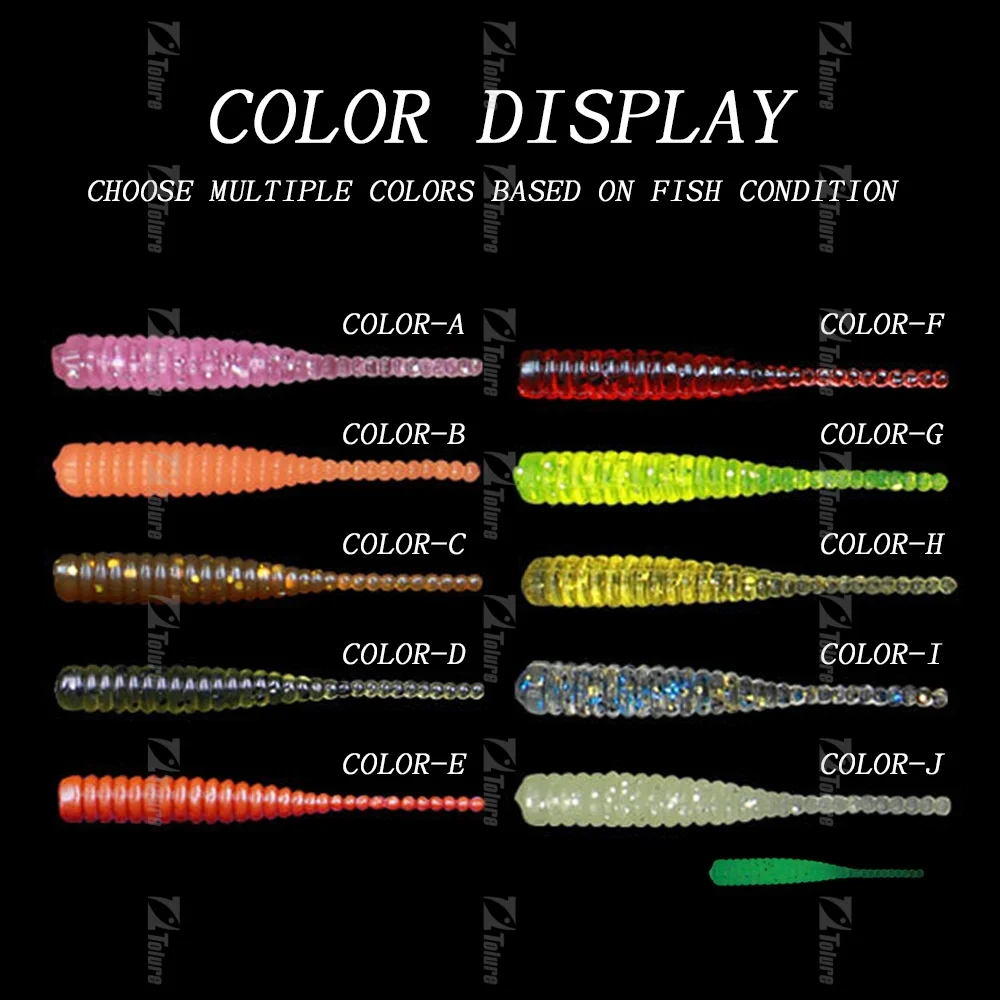 Soft Lure 38 mm 0.3 g 10 / 10 PVC Fishing Bait, for Saltwater ABS Pencil Lure - view 1